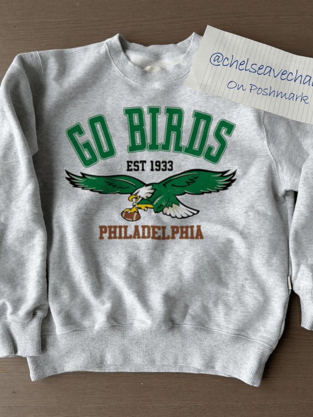 Vintage Go Birds Philadelphia Eagles Football Sweatshirt, Retro NFL Eagles Shirt